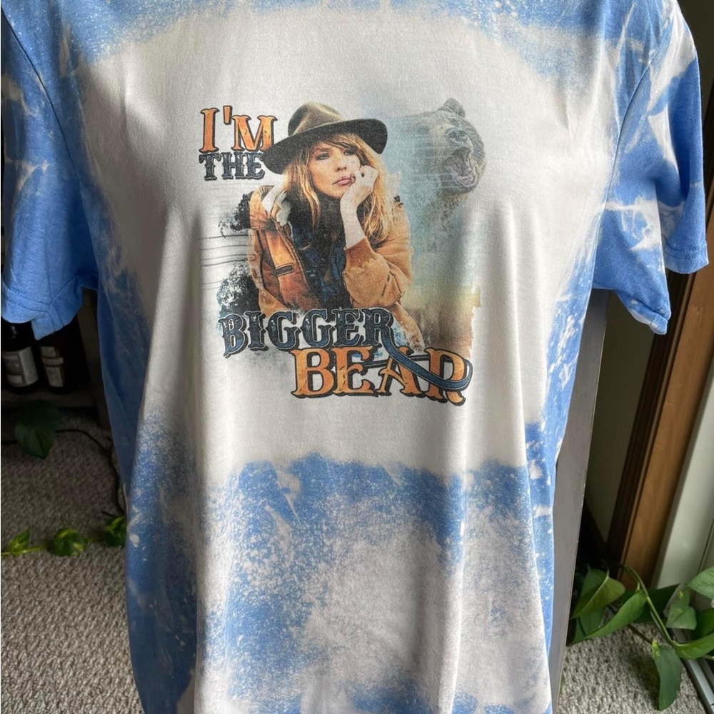 Bleached and Sublimated T-Shirt